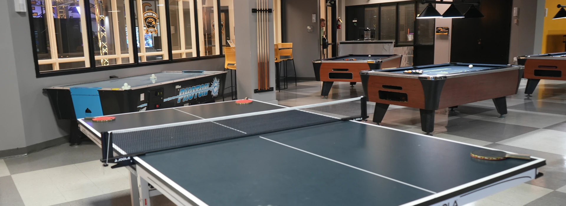 Southern Miss Esports Pool Table Room